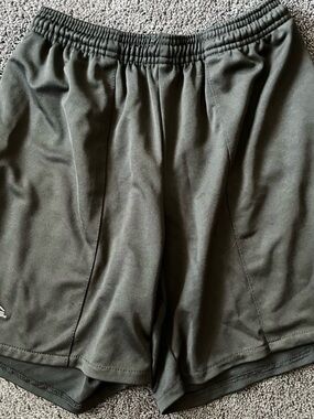 Black Men's Athletic Training Shorts - good for referee